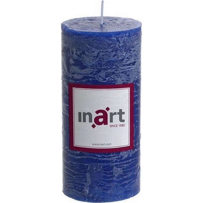 INART 3-80-658-0103 Αρωματικό Κερί Παραφίνης Μπλέ 7χ7χ15 0027947 INART 3-80-658-0103 Αρωματικό Κερί Παραφίνης Μπλέ 7χ7χ15 0027947
