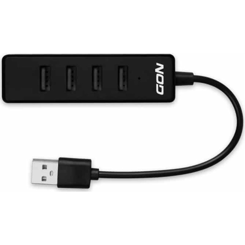 NOD Work Hub 4.2 USB 2.0 4 θυρών, Μαύρο 0028214 NOD Work Hub 4.2 USB 2.0 4 θυρών, Μαύρο 0028214