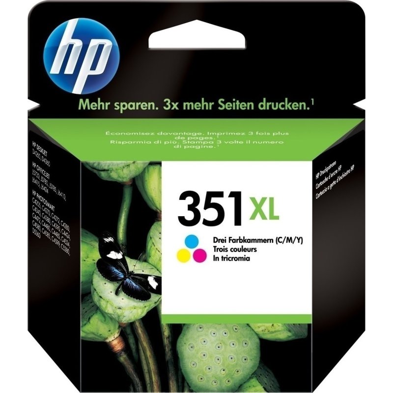 HP CB338EE No351XL Έγχρωμο Μελάνι Εκτυπωτή 0028216 HP CB338EE No351XL Έγχρωμο Μελάνι Εκτυπωτή 0028216