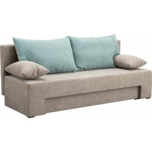 FORMA IDEALE 21033118 Καναπές Κρεβάτι Leonard Μπέζ-Πετρόλ 190.5χ79χ77 1.1 0028359