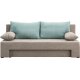 FORMA IDEALE 21033118 Καναπές Κρεβάτι Leonard Μπέζ-Πετρόλ 190.5χ79χ77 1.1 0028359 FORMA IDEALE 21033118 Καναπές Κρεβάτι Leonard Μπέζ-Πετρόλ 190.5χ79χ77 1.1 0028359