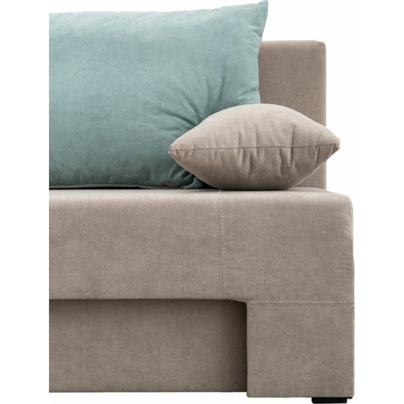FORMA IDEALE 21033118 Καναπές Κρεβάτι Leonard Μπέζ-Πετρόλ 190.5χ79χ77 1.1 0028359 FORMA IDEALE 21033118 Καναπές Κρεβάτι Leonard Μπέζ-Πετρόλ 190.5χ79χ77 1.1 0028359