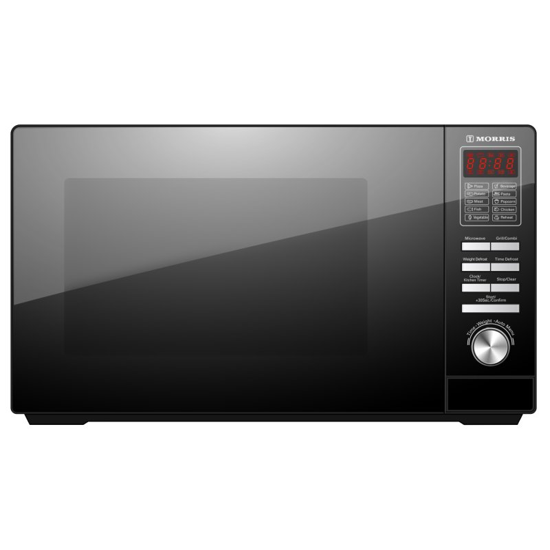 MORRIS K94250MW Φούρνος Μικροκυμάτων 25lt 900W , Μαύρος 0028362