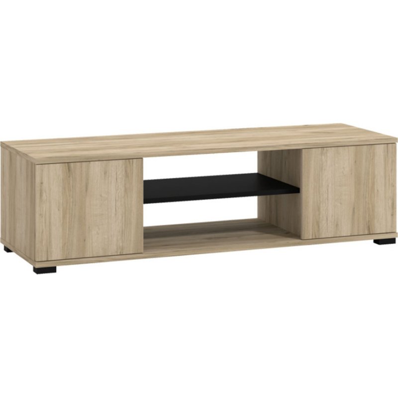 FORMA IDEALE 11011289 Έπιπλο Τηλεόρασης Bologna Grey Oak Μαύρο 120χ40χ34 0028441 FORMA IDEALE 11011289 Έπιπλο Τηλεόρασης Bologna Grey Oak Μαύρο 120χ40χ34 0028441