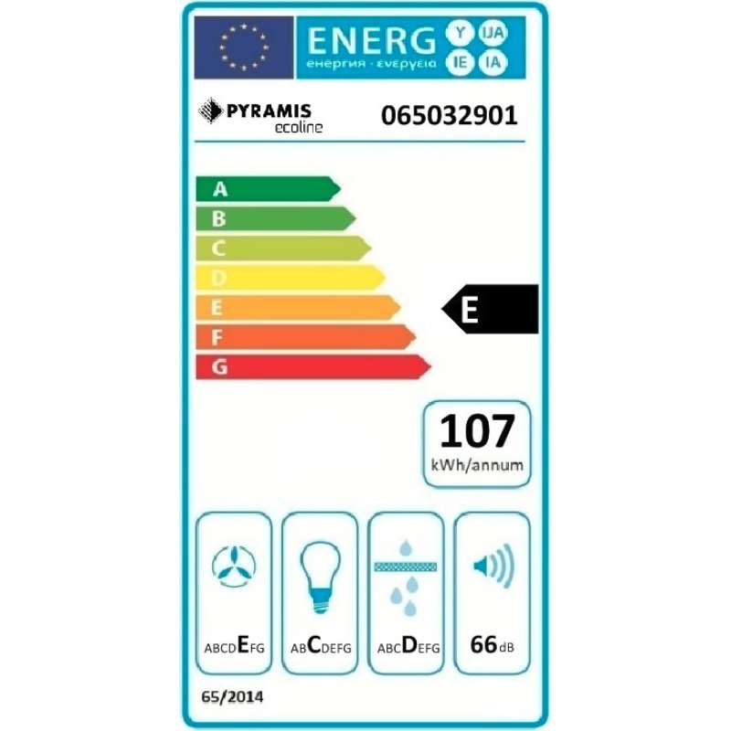 PYRAMIS 065032901 Απορροφητήρας Συρόμενος Power Slim 60cm Inox 0028665 PYRAMIS 065032901 Απορροφητήρας Συρόμενος Power Slim 60cm Inox 0028665