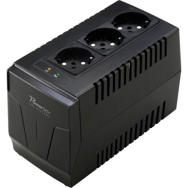 POWERTECH PT-AVR-1500 Compact Σταθεροποιητής Τάσης 1500VA με 3 Πρίζες Ρεύματος 0029305 POWERTECH PT-AVR-1500 Compact Σταθεροποιητής Τάσης 1500VA με 3 Πρίζες Ρεύματος 0029305