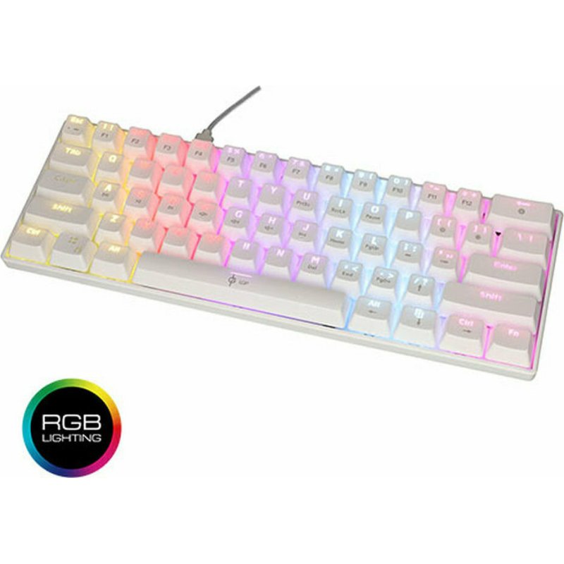 LGP LGP022186 PLUTO RGB MECHANICAL GAMING KEYBOARD BLUE SWITCH WHITE WITH TYPE-C PORT 0029324 LGP LGP022186 PLUTO RGB MECHANICAL GAMING KEYBOARD BLUE SWITCH WHITE WITH TYPE-C PORT 0029324