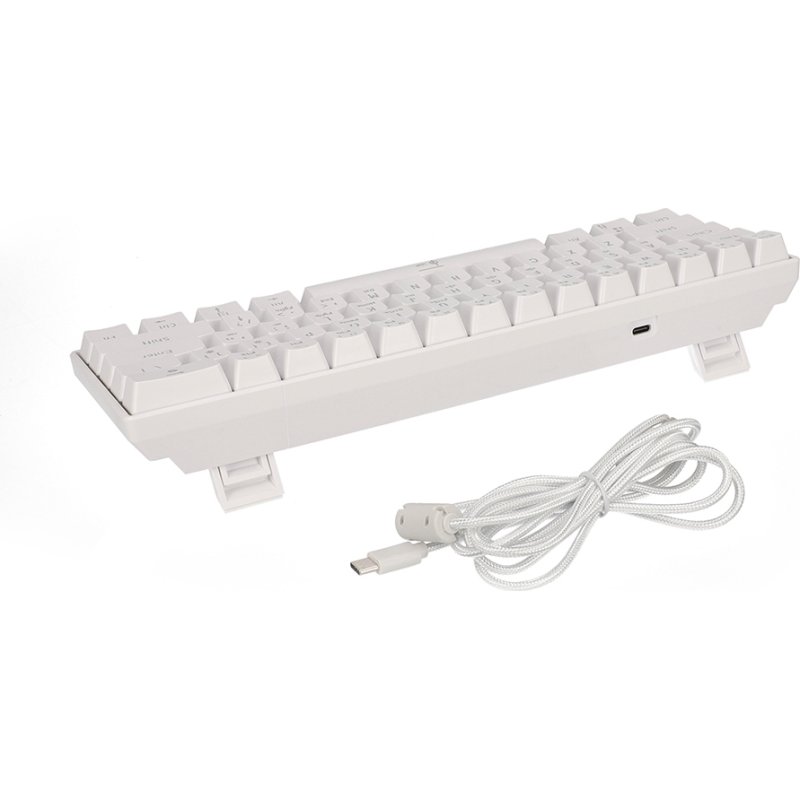 LGP LGP022186 PLUTO RGB MECHANICAL GAMING KEYBOARD BLUE SWITCH WHITE WITH TYPE-C PORT 0029324 LGP LGP022186 PLUTO RGB MECHANICAL GAMING KEYBOARD BLUE SWITCH WHITE WITH TYPE-C PORT 0029324