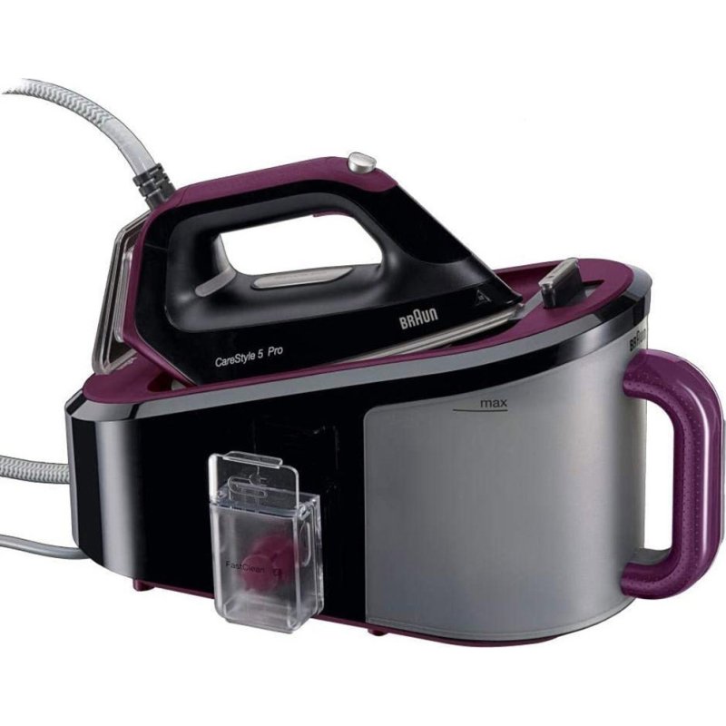 BRAUN IS5155BK Σύστημα Σιδερώματος 2400W 125gr/min 2000ml 7.5 bar Ατμού 480gr Βολή Ατμού 0029620 BRAUN IS5155BK Σύστημα Σιδερώματος 2400W 125gr/min 2000ml 7.5 bar Ατμού 480gr Βολή Ατμού 0029620