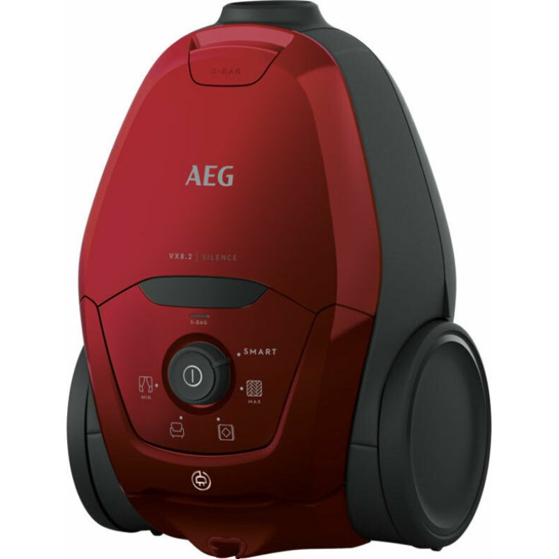AEG VX82-1-2CR Ηλεκτρική Σκούπα 600W με Σακούλα 3.5lt Κόκκινο 0030047 AEG VX82-1-2CR Ηλεκτρική Σκούπα 600W με Σακούλα 3.5lt Κόκκινο 0030047