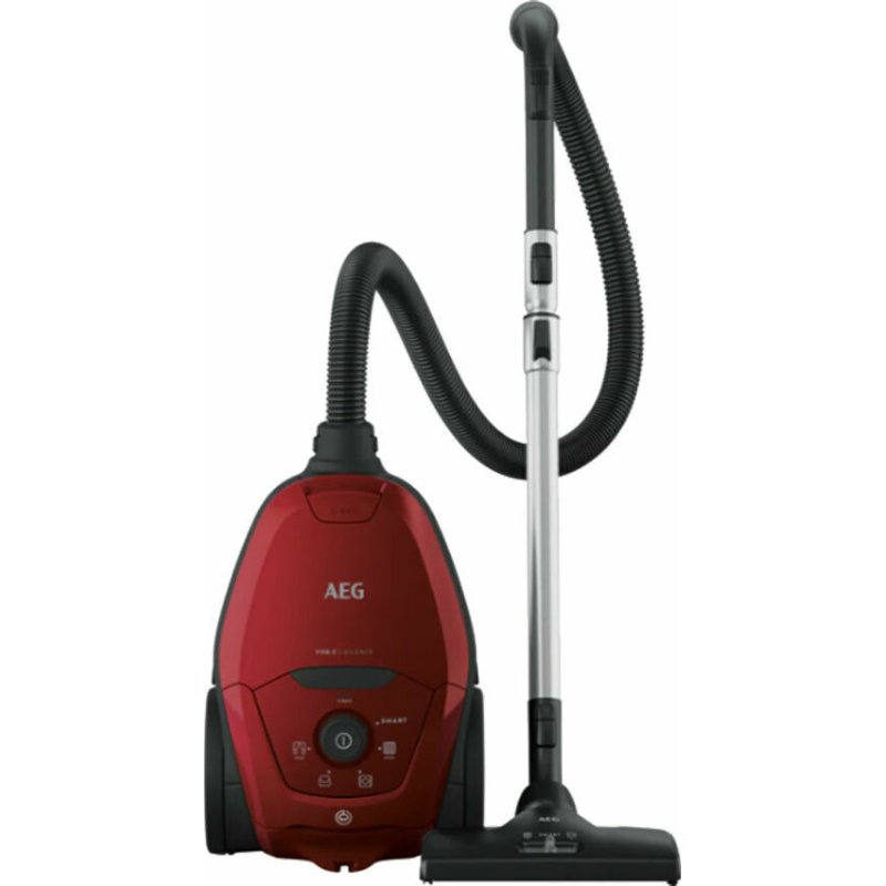 AEG VX82-1-2CR Ηλεκτρική Σκούπα 600W με Σακούλα 3.5lt Κόκκινο 0030047 AEG VX82-1-2CR Ηλεκτρική Σκούπα 600W με Σακούλα 3.5lt Κόκκινο 0030047
