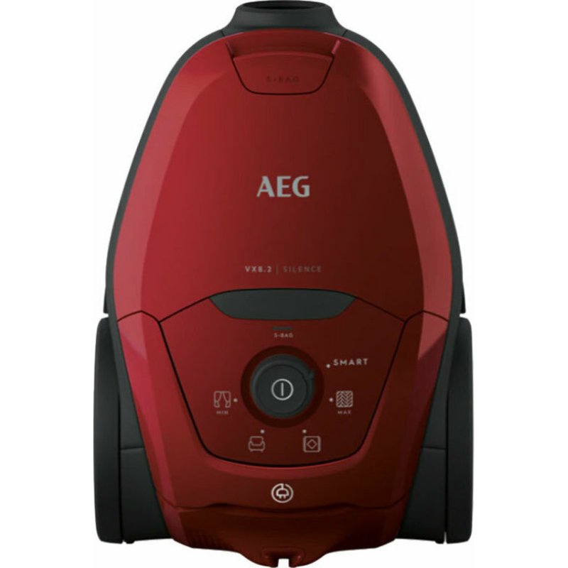 AEG VX82-1-2CR Ηλεκτρική Σκούπα 600W με Σακούλα 3.5lt Κόκκινο 0030047 AEG VX82-1-2CR Ηλεκτρική Σκούπα 600W με Σακούλα 3.5lt Κόκκινο 0030047