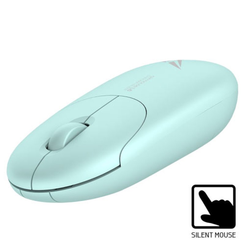 ALCATROZ AML6SM AIRMOUSE L6 Επαναφορτιζόμενο, αθόρυβο ποντίκι, Mint 0030074 ALCATROZ AML6SM AIRMOUSE L6 Επαναφορτιζόμενο, αθόρυβο ποντίκι, Mint 0030074