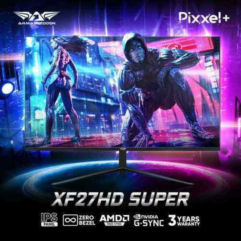 ARMAGGEDDON PIXXEL+ Xtreme XF27HD Gaming Monitor 27 ARMAGGEDDON PIXXEL+ Xtreme XF27HD Gaming Monitor 27