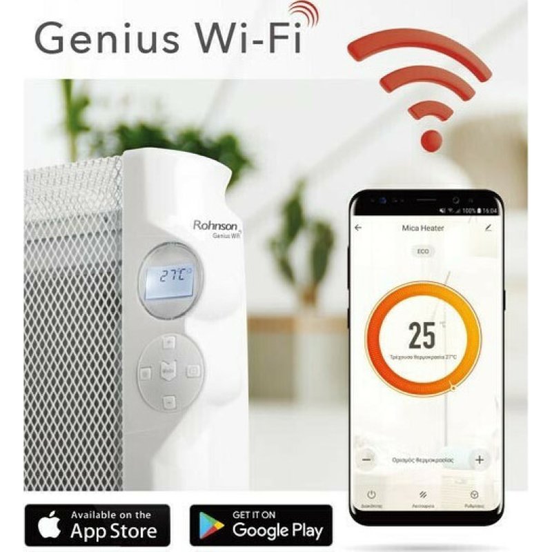 ROHNSON R-077 Θερμοπομπός Δαπέδου 2000W Mica με Ηλεκτρονικό Θερμοστάτη και WiFi 92.2x45.5cm 0030410 ROHNSON R-077 Θερμοπομπός Δαπέδου 2000W Mica με Ηλεκτρονικό Θερμοστάτη και WiFi 92.2x45.5cm 0030410