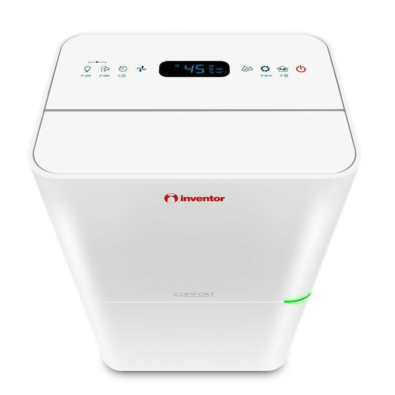 INVENTOR CF-WUHI-20L Comfort Αφυγραντήρας 20lt με Ιονιστή και Wi-Fi 0030833 INVENTOR CF-WUHI-20L Comfort Αφυγραντήρας 20lt με Ιονιστή και Wi-Fi 0030833