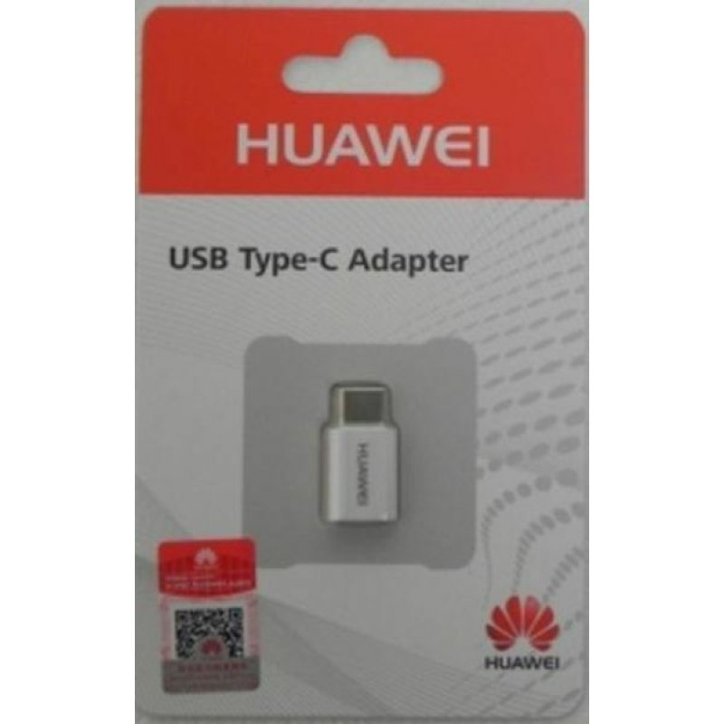 HUAWEI ORIGINAL ADAPTOR AP52 microUSB σε Type C ΑΣΠΡΟ, Bulk 0030891 HUAWEI ORIGINAL ADAPTOR AP52 microUSB σε Type C ΑΣΠΡΟ, Bulk 0030891