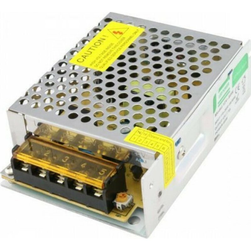 EUROLAMP 147-70504 ΤΡΟΦΟΔΟΤΙΚΟ ΜΕΤΑΛΛΙΚΟ 12V DC 40W IP20 0031086