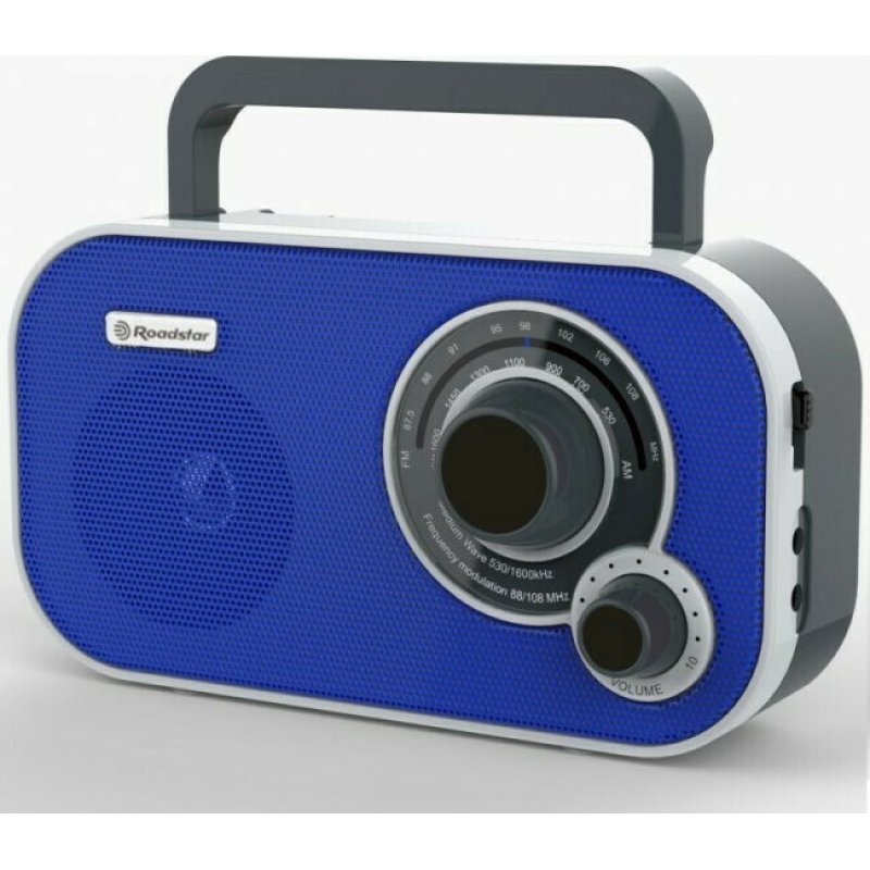 ROADSTAR TRA-2235/BL Φορητό Ραδιόφωνο FM Μπλέ 0031584 ROADSTAR TRA-2235/BL Φορητό Ραδιόφωνο FM Μπλέ 0031584