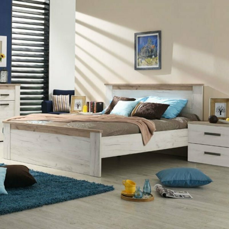 FORMA IDEALE 11008506 ΚΡΕΒΑΤΙ ΚΕΝΤ ΒΚ 160 GREY OAK/WHITE OAK 167*207,5*99,5 0031645 FORMA IDEALE 11008506 ΚΡΕΒΑΤΙ ΚΕΝΤ ΒΚ 160 GREY OAK/WHITE OAK 167*207,5*99,5 0031645