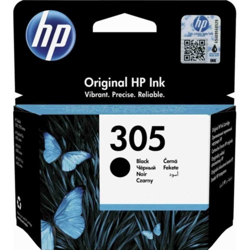 HP No 305 Black Original Ink Cartridge HP3YM61A  Μελάνι 0031715