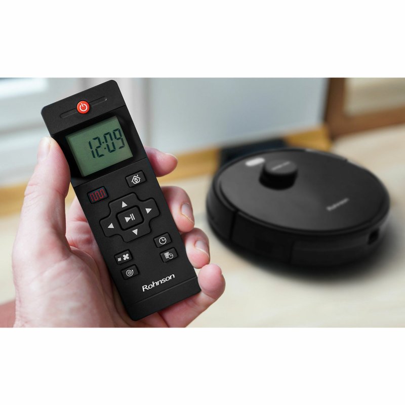 ROHNSON Mamba RM-01 Σκούπα Ρομπότ με Wi-Fi Black 0031890 ROHNSON Mamba RM-01 Σκούπα Ρομπότ με Wi-Fi Black 0031890