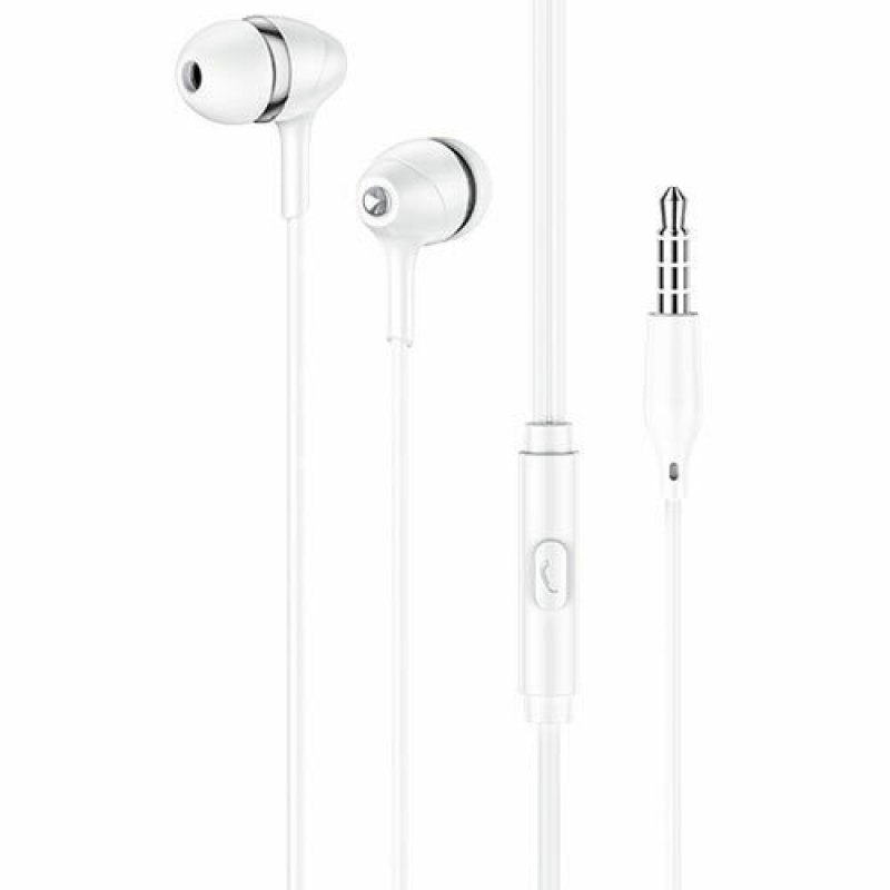 LAMTECH LAM111726 Ακουστικά με Μικρόφωνο Λευκό 0032272 LAMTECH LAM111726 Ακουστικά με Μικρόφωνο Λευκό 0032272