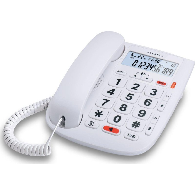 ALCATEL TMAX 20 Ενσύρματο Τηλέφωνο Λευκό 0032381 ALCATEL TMAX 20 Ενσύρματο Τηλέφωνο Λευκό 0032381