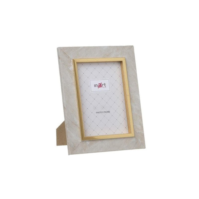 INART 3-30-524-0017 Κορνίζα Πλαστική 10x15cm Μπεζ/ Χρυσή 0032406 INART 3-30-524-0017 Κορνίζα Πλαστική 10x15cm Μπεζ/ Χρυσή 0032406