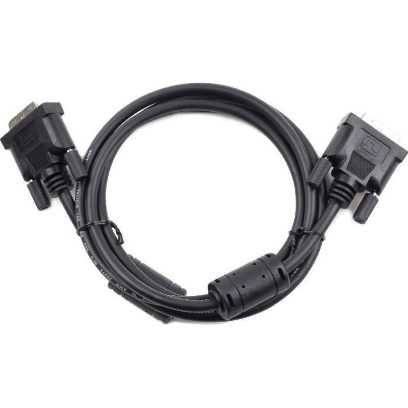 CABLEXPERT CC-DVI2-BK-6 DVI VIDEO CABLE DUAL LINK BLACK 1,8m 0032477 CABLEXPERT CC-DVI2-BK-6 DVI VIDEO CABLE DUAL LINK BLACK 1,8m 0032477