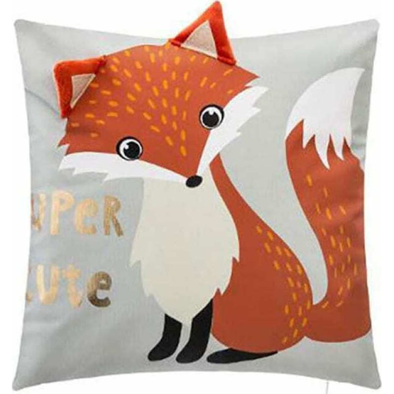 INART ATMOSPHERA 6-40-508-0014 Μαξιλάρι Αλεπού Orange/Grey 0032632 INART ATMOSPHERA 6-40-508-0014 Μαξιλάρι Αλεπού Orange/Grey 0032632
