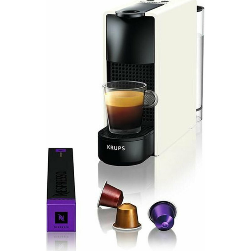 KRUPS XN1101V ESSENZA Mini Pure Καφετιέρα για κάψουλες Nespresso Λευκό 0032681 KRUPS XN1101V ESSENZA Mini Pure Καφετιέρα για κάψουλες Nespresso Λευκό 0032681