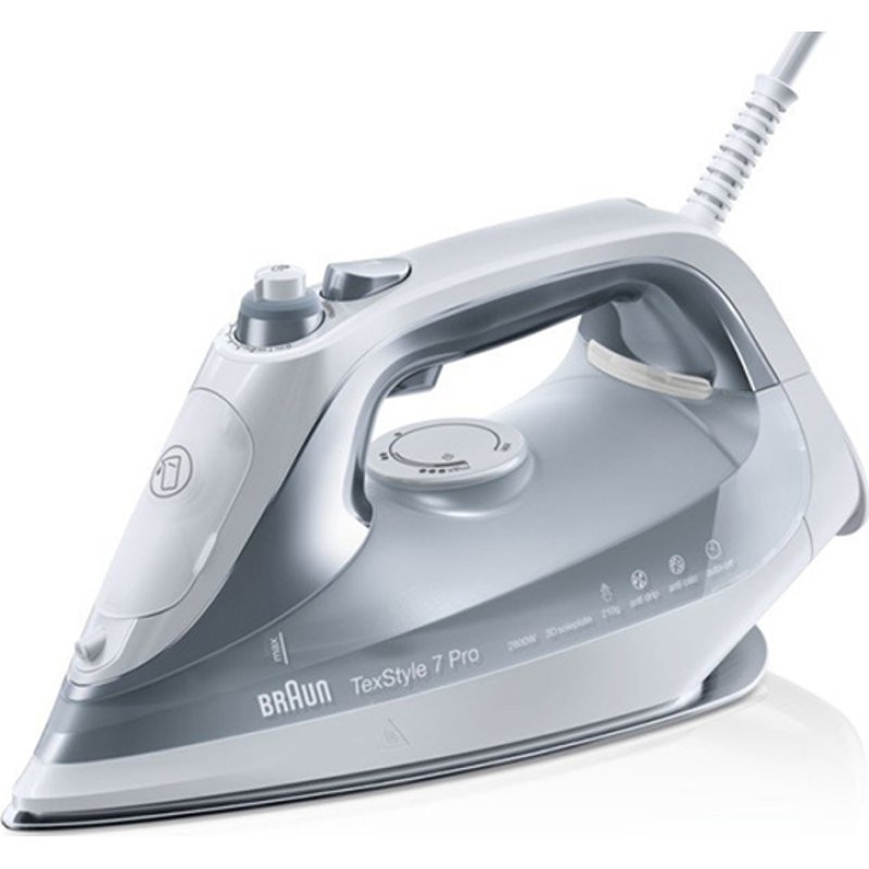 BRAUN TEXSTYLE 7 Pro SI 7088GY Σίδερο Ατμού 2800W με Συνεχόμενη Παροχή 50gr/min 0032682 BRAUN TEXSTYLE 7 Pro SI 7088GY Σίδερο Ατμού 2800W με Συνεχόμενη Παροχή 50gr/min 0032682