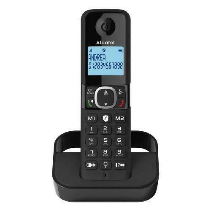 ALCATEL F860 Ασύρματο Τηλέφωνο με Aνοιχτή Aκρόαση Μαύρο 0032873 ALCATEL F860 Ασύρματο Τηλέφωνο με Aνοιχτή Aκρόαση Μαύρο 0032873