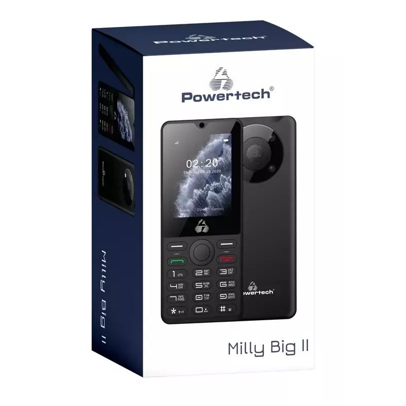 POWERTECH PTM-32 Milly Big II Κινητό Τηλέφωνο 2.4 POWERTECH PTM-32 Milly Big II Κινητό Τηλέφωνο 2.4