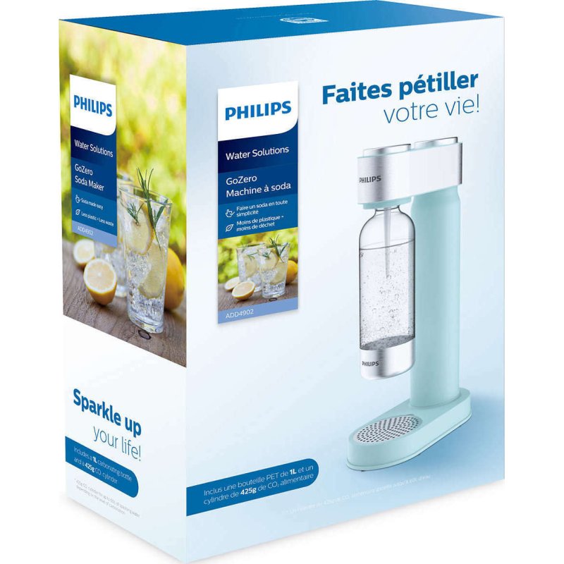 Philips ADD4902MT/10 Συσκευή Παρασκευής Ανθρακούχου Νερού (Soda maker) Mint 0032913 Philips ADD4902MT/10 Συσκευή Παρασκευής Ανθρακούχου Νερού (Soda maker) Mint 0032913