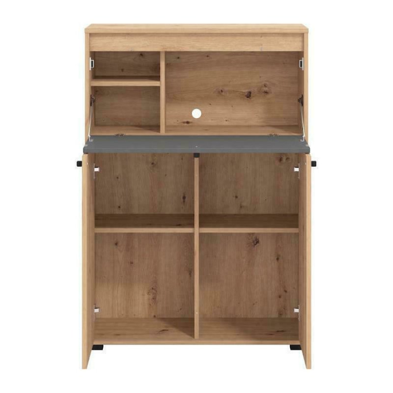 FORMA IDEALE 11011508 Γραφείο Braganca Artisan Oak-Γκρι Γραφίτης 80*33*115 0032980 FORMA IDEALE 11011508 Γραφείο Braganca Artisan Oak-Γκρι Γραφίτης 80*33*115 0032980