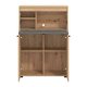 FORMA IDEALE 11011508 Γραφείο Braganca Artisan Oak-Γκρι Γραφίτης 80*33*115 0032980 FORMA IDEALE 11011508 Γραφείο Braganca Artisan Oak-Γκρι Γραφίτης 80*33*115 0032980