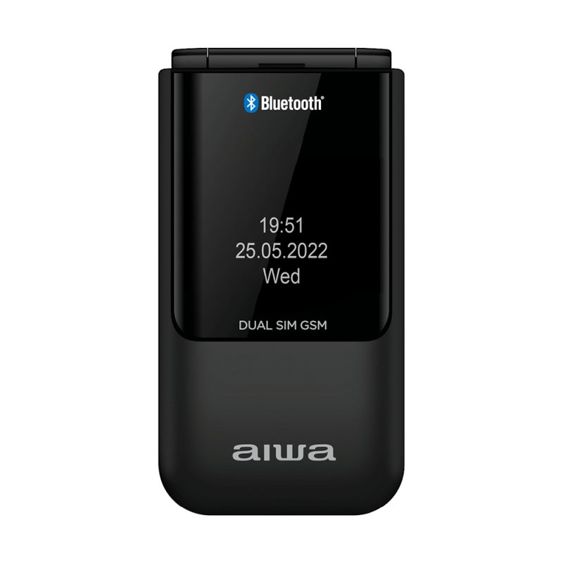 AIWA FP-24BKMKII Dual SIM Κινητό με Κουμπιά Black 0033161 AIWA FP-24BKMKII Dual SIM Κινητό με Κουμπιά Black 0033161