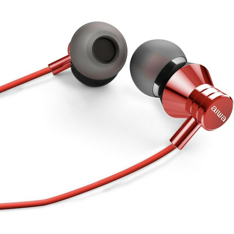 AIWA ESTM-50RD In-ear Handsfree με Βύσμα 3.5mm Κόκκινο 0033275 AIWA ESTM-50RD In-ear Handsfree με Βύσμα 3.5mm Κόκκινο 0033275