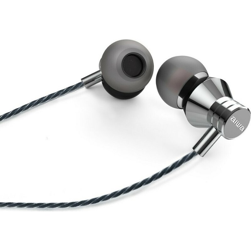 AIWA ESTM-50SL In-ear Handsfree με Βύσμα 3.5mm Silver 0033276 AIWA ESTM-50SL In-ear Handsfree με Βύσμα 3.5mm Silver 0033276