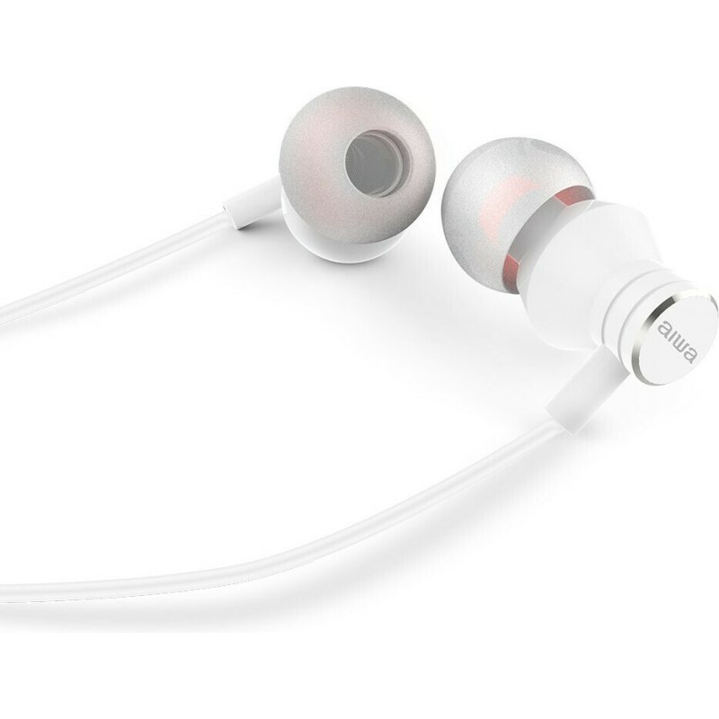 AIWA ESTM-50WT In-ear Handsfree με Βύσμα 3.5mm White 0033277 AIWA ESTM-50WT In-ear Handsfree με Βύσμα 3.5mm White 0033277