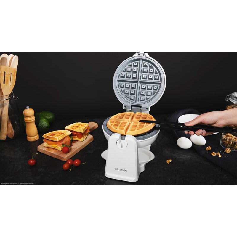 CECOTEC FUN GOFRESTONE SPHERE Βαφλιέρα σε Στρογγυλό Σχήμα 1000W 0033488 CECOTEC FUN GOFRESTONE SPHERE Βαφλιέρα σε Στρογγυλό Σχήμα 1000W 0033488