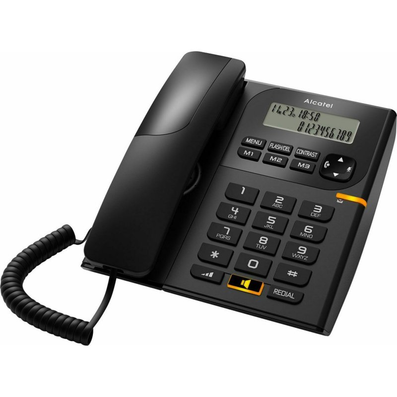 ALCATEL T58 Ενσύρματο Τηλέφωνο Γραφείου Μαύρο 0033620 ALCATEL T58 Ενσύρματο Τηλέφωνο Γραφείου Μαύρο 0033620