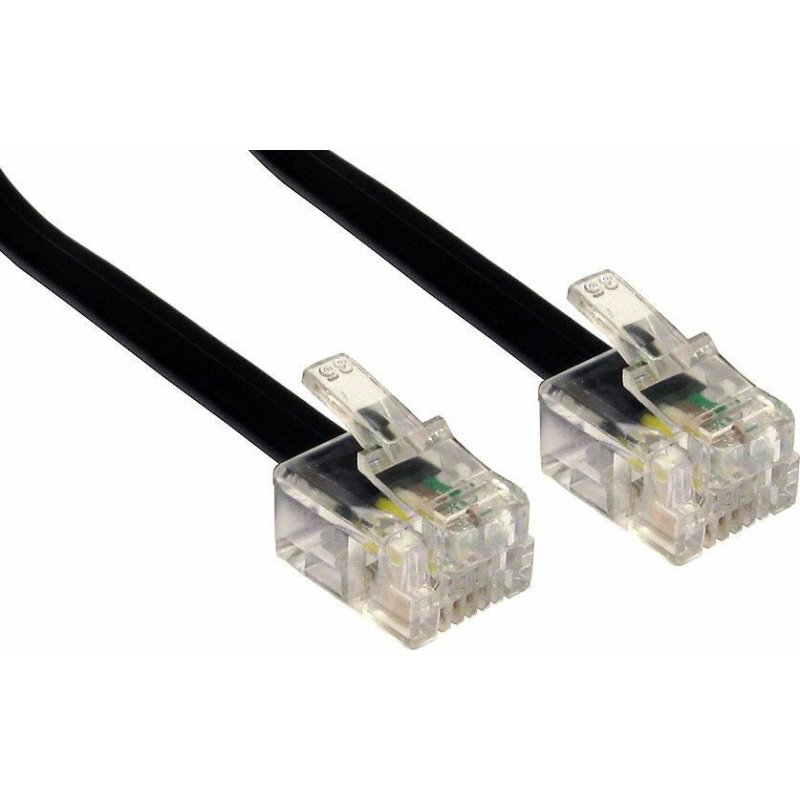 POWERTECH CAB-T010 Καλώδιο Τηλεφώνου RJ11 6P4C 5m Μαύρο 0033715 POWERTECH CAB-T010 Καλώδιο Τηλεφώνου RJ11 6P4C 5m Μαύρο 0033715