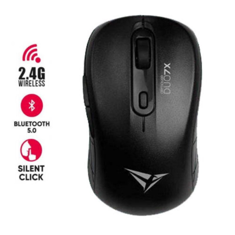 ALCATROZ AMD7XB Duo 7X Ασύρματο Bluetooth Ποντίκι Μαύρο 0033727 ALCATROZ AMD7XB Duo 7X Ασύρματο Bluetooth Ποντίκι Μαύρο 0033727