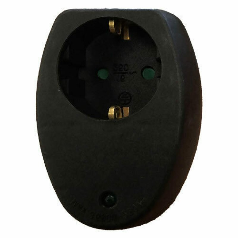 LAMTECH LAM023800 Αντάπτορας ρεύματος με προστασία υπέρτασης Μαύρος 0033733 LAMTECH LAM023800 Αντάπτορας ρεύματος με προστασία υπέρτασης Μαύρος 0033733