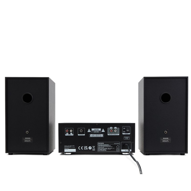 AIWA MSBTU-500 Ηχοσύστημα 2.0 50W με CD / Digital Media Player και Bluetooth Μαύρο 0033736 AIWA MSBTU-500 Ηχοσύστημα 2.0 50W με CD / Digital Media Player και Bluetooth Μαύρο 0033736