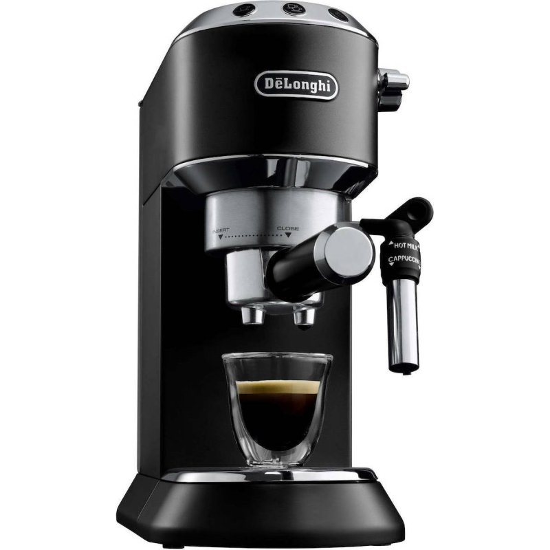 DELONGHI EC685.BK Dedica Pump Black Μηχανή Espresso 1300W Πίεσης 15bar Μαύρη 0033782 DELONGHI EC685.BK Dedica Pump Black Μηχανή Espresso 1300W Πίεσης 15bar Μαύρη 0033782