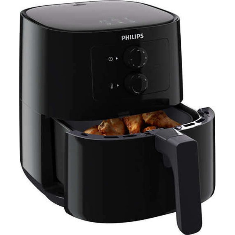PHILIPS HD9200/90 Φριτέζα Αέρος με Αποσπώμενο Κάδο 4.1lt Μαύρη 0033831 PHILIPS HD9200/90 Φριτέζα Αέρος με Αποσπώμενο Κάδο 4.1lt Μαύρη 0033831